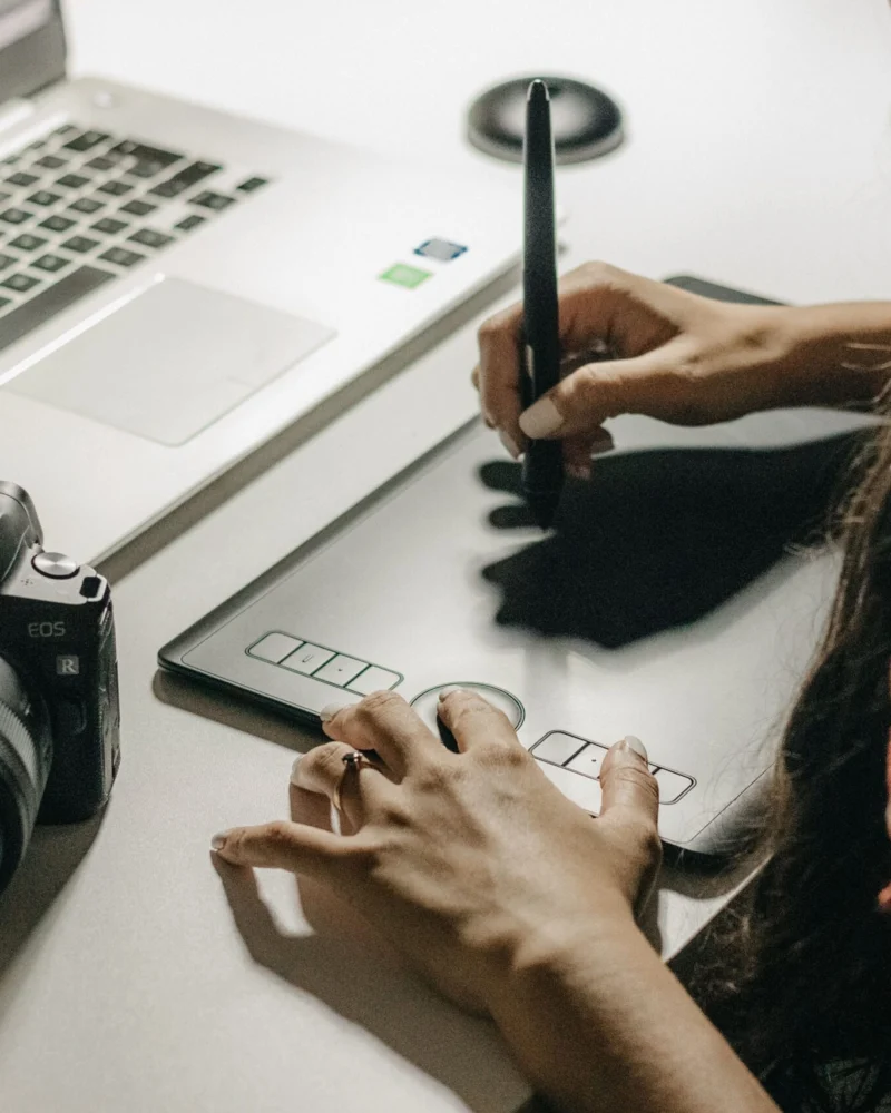 Website development workspace - custom high-converting websites by Zenvex Digital Solutions